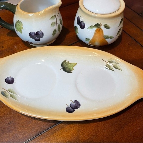 Home Interior Sugar & Creamer Set - Picture 5 of 12